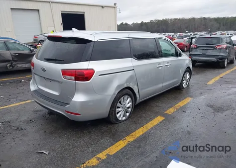 2017 Kia Sedona Ex z USA, uszkodzony, nr VIN KNDMC5C11H6256571